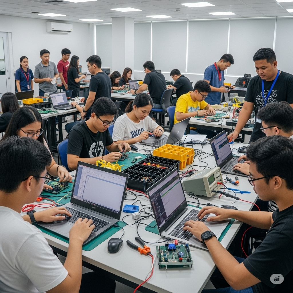 Cubicore and ThingsPH Training for Ateneo de Naga University